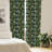 Tropical Floral Semi-Sheer Rod Pocket Curtain Panels-45972759
