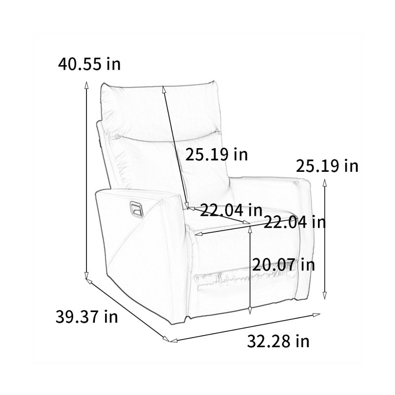 Multi-functional ergonomic chair, Khaki