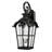 48 Inch Extra Large Vintage Steel Wall Light 3-Lights Water Glass