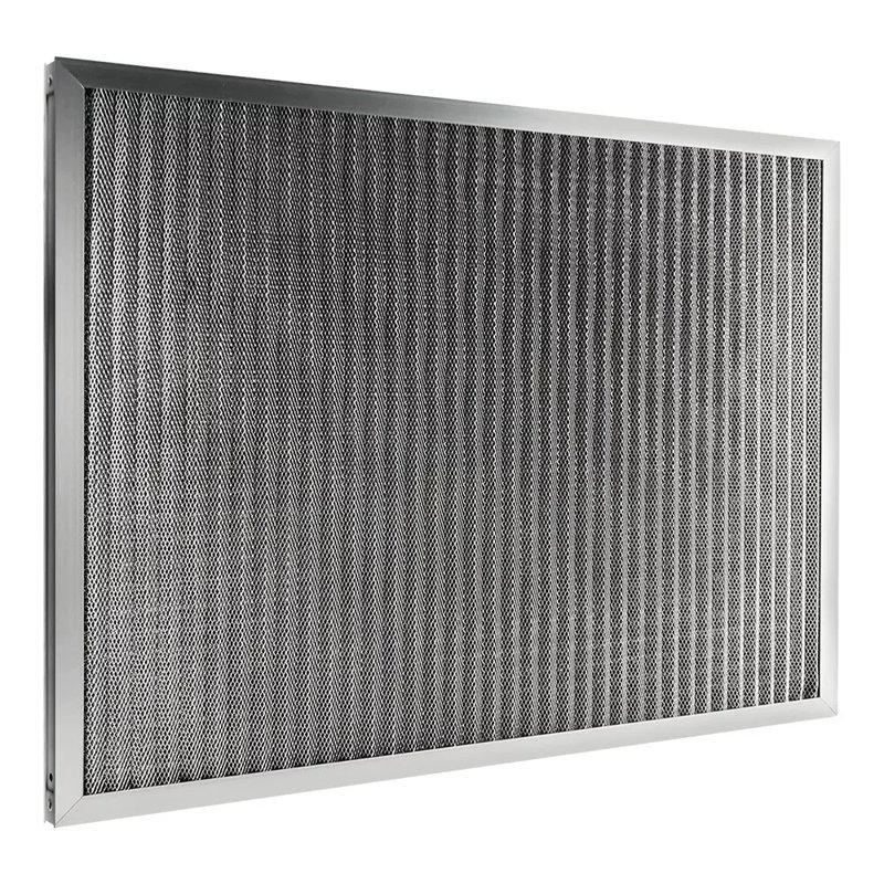 Electrostatic Air Filter Washable Aluminum Ac Furnace Filter Merv9, 14" H x 16" W x 1" D