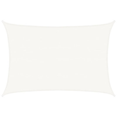 Layela Sunshade Sail 160 G/m² White 5X6 M HDPE