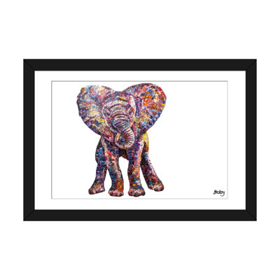 «Caper» par Becksy, reproduction sur toile tendue