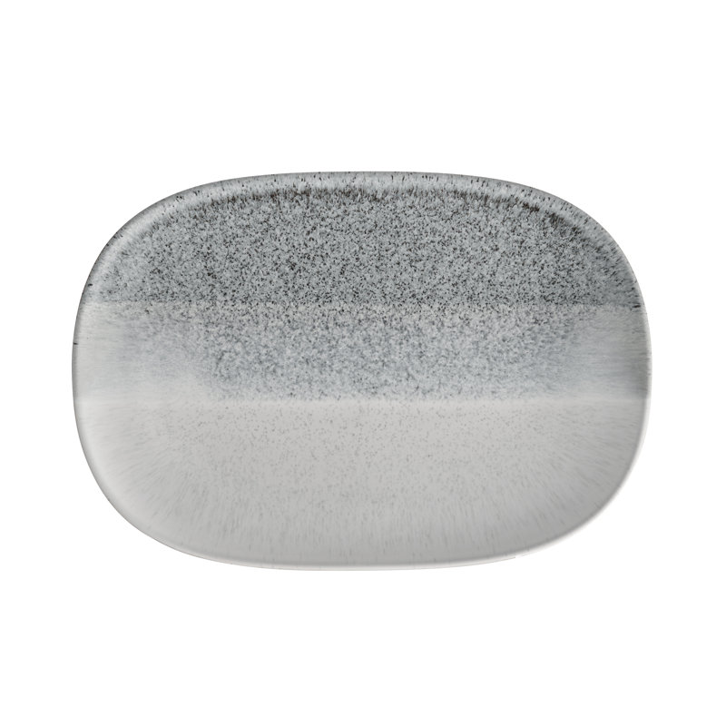 Plateau ovale gris Studio Studio