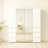 Modular Wood Closet System With Mirror