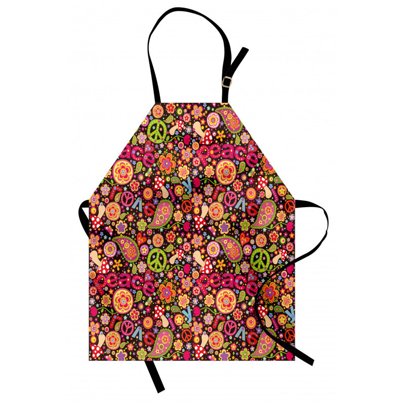 Floral Bib Apron
