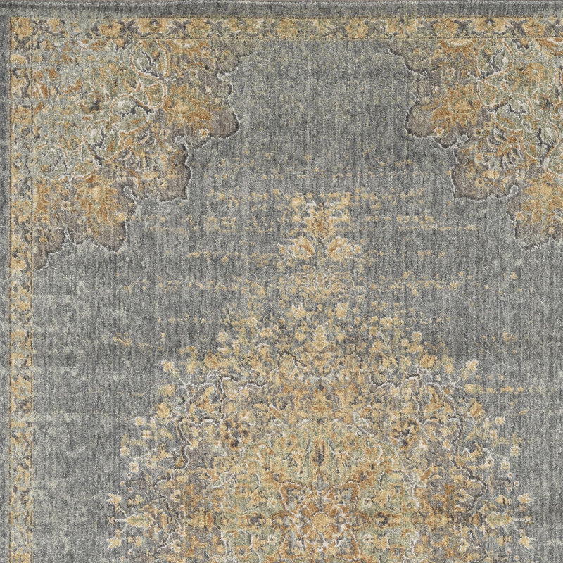 Tapis oriental en laine Bodily, Rectangle 3 pi 3 po x 5 pi 3 po
