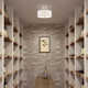 Flaire 2 Light Fabric Semi Flush Mount