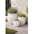 Ensemble de 3 pots à fleurs Corriente - blanc