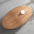 Modern Handcraft Drum Coffee Table Length 43.7 Inch Ellipse Coffee Table For Living Room-874011697-874011698