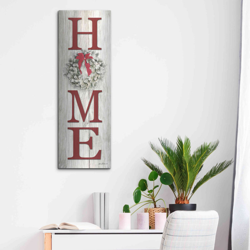 «Christmas Home Vertical I» par Lori Deiter, H 36 po x l 12 po