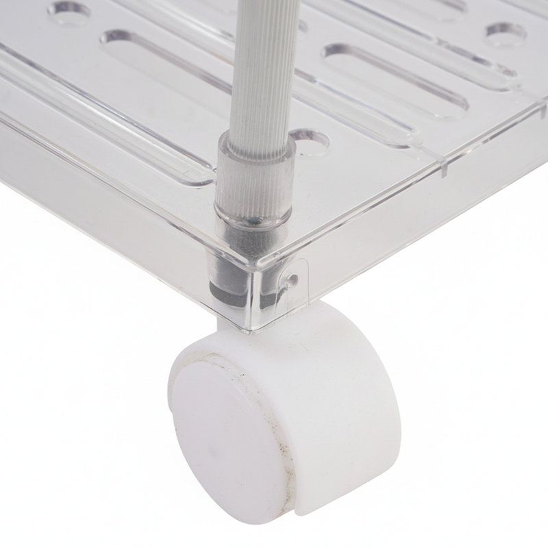 Multi-tier Storage Rack With Castors