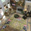 Tapis multicolore en laine noué à la main Oushak William Morris vert, rouille-101212847