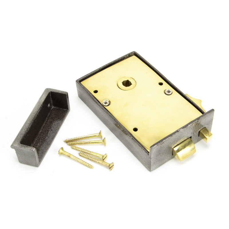 Bathroom Latch Iron