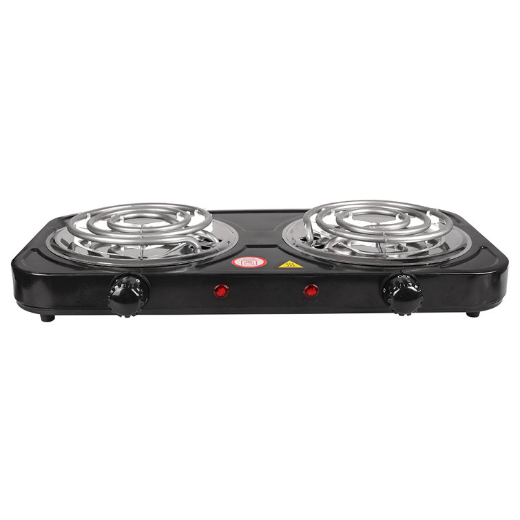 Boshen 2000 Watt Electric Double Burner | Wayfair