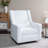 Cutlor Luxury Power Motion Recliner  Swivel Glider, Upholstered Reclining Sofa Chair with Lumbar Support-2093321532