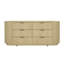 Commode 71 "en chêne naturel Olivia (6 tiroirs)