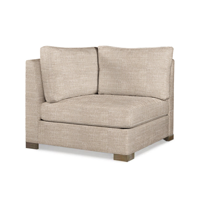 Ryland Outdoor 1 Patio Sectional, Beige/Brown 71628L22