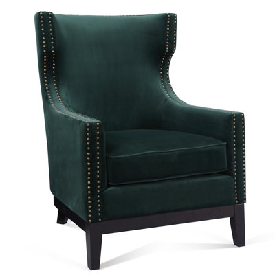 Upholstered Wingback Chair