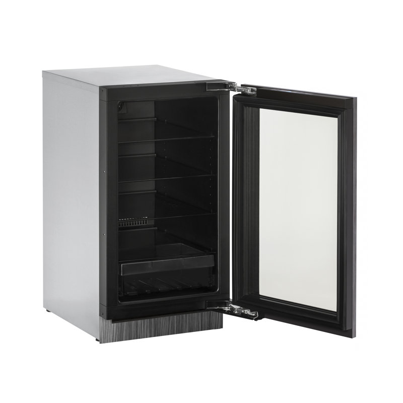 U-Line 17.75'' W Freestanding Mini Fridge, Right