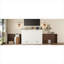 Lit plateforme escamotable de style campagnard, grand lit pliable pour petites chambres et chambres d'amis, fabrication en bois massif avec finition blanche, station de charge intégrée
