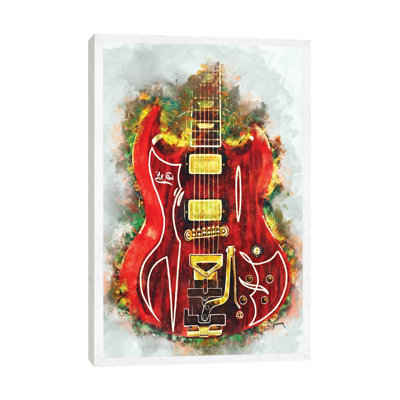 Billy Gibbons's Lil' Red - Painting on Canvas