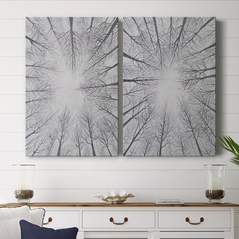 Deciduous Canopy I-Premium Gallery Wrapped Canvas -Ready to Hang