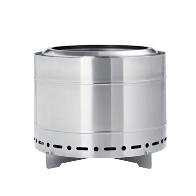 Shouse Stainless Steel Smokeless Fire Pit, Low Smoke Outdoor Fire Pit
