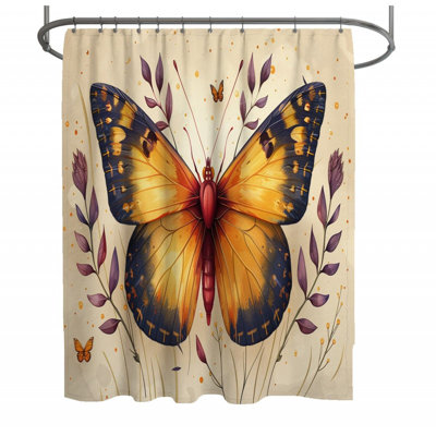 Krystof Animal Print Shower Curtain
