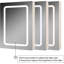 50mm W 70mm H Wall Mounted Required Medicine Cabinet Mirror Adjustable