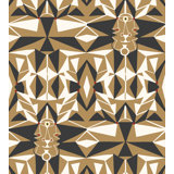 The Wall - Jean Cocteau Geometric Wallpaper Double Roll by Jean Cocteau