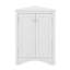Triangle Bathroom Storage Cabinet With Adjustable Shelves, Freestanding Floor Cabinet-525799379