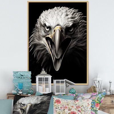 Aigle audacieux, regard fort III
