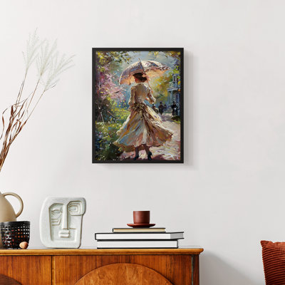 Série DCXLI WOMEN - reproduction encadrée de qualité supérieure - prête à être accrochée - aucun clou requis