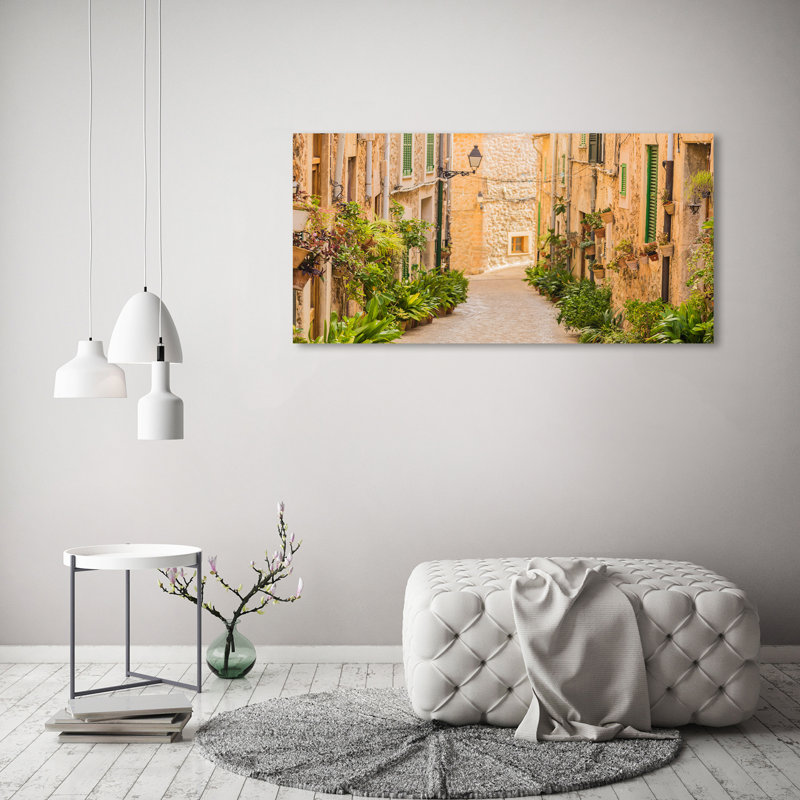 Historic Streets - Wrapped Canvas Print