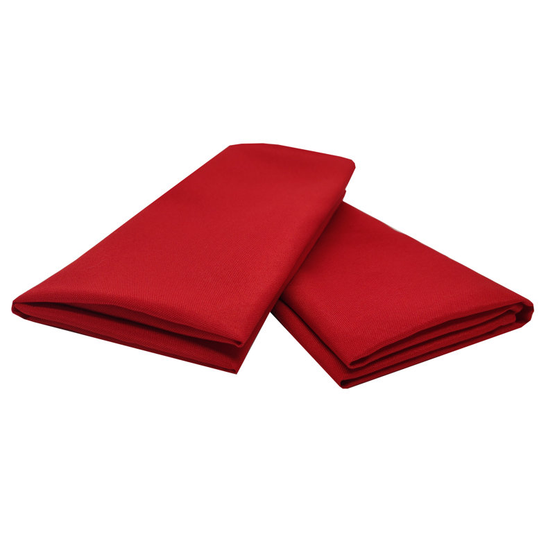 Burgundy Table Napkins 10-Pack | 19x19 Inch 180gsm Polyester | Luxury Soft & Absorbent | Machine Washable Wedding & Party Dinner Napkins