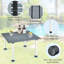 Table de camping pliante en bois Jadiel-950455433