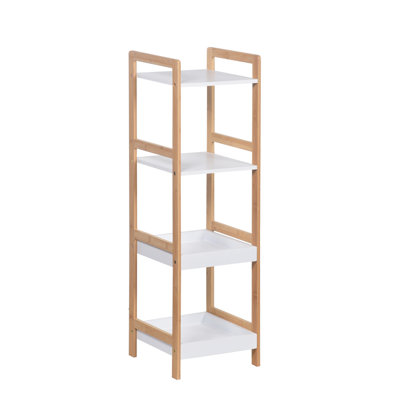 Dwinnell Bamboo Freestanding Bathroom Shelves