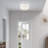 Chandran Fabric Semi Flush Mount-379852401-349593900