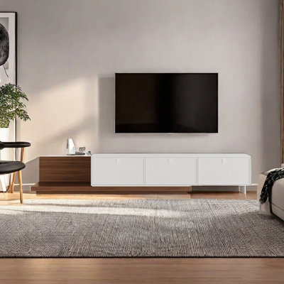 Meuble télé moderne et simple rétractable