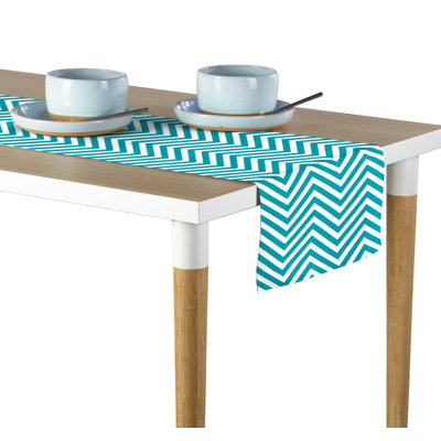 Mccandless Chevron Milliken Signature Table Runner