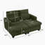 Loveseat, Sofa With Adjustable Back For Living Room,Bedroom And Apartment-1545263235