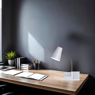 Lampe de bureau organisateur