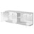 59'' W Display Cabinet With Rgb Light, Motion Sensor, Charging Station-774233210