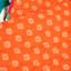 Ensemble de courtepointe réversible en microfibre turquoise / orange 3 pièces-1496669016