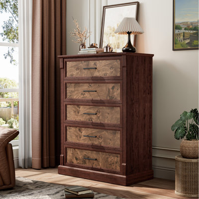 Commode 5 tiroirs Brown