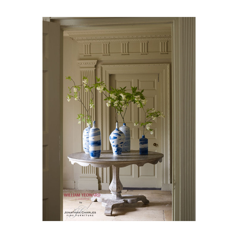 William Yeoward Round Solid Oak Dining Table