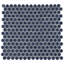 Hudson Penny Round .80" x .80" Porcelain Penny Round Mosaic Wall & Floor Tile-329195038
