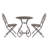 Craciuna Round 2 - Person 27.5" Long Bistro Set-108818108