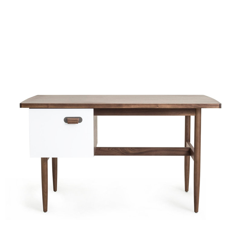 Risom Solid Wood Writing Desk