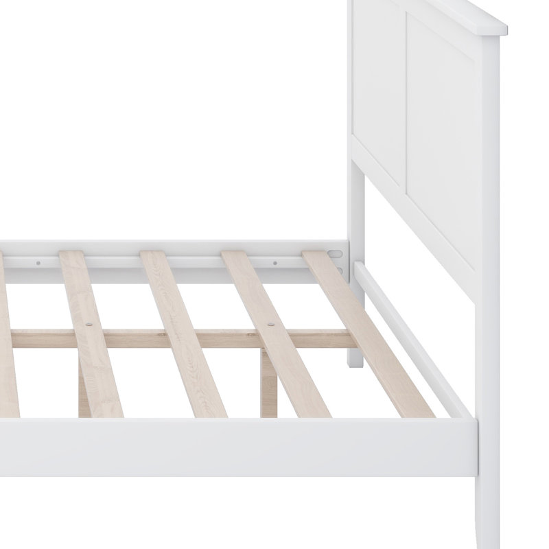 Lit plateforme Modern, Blanc